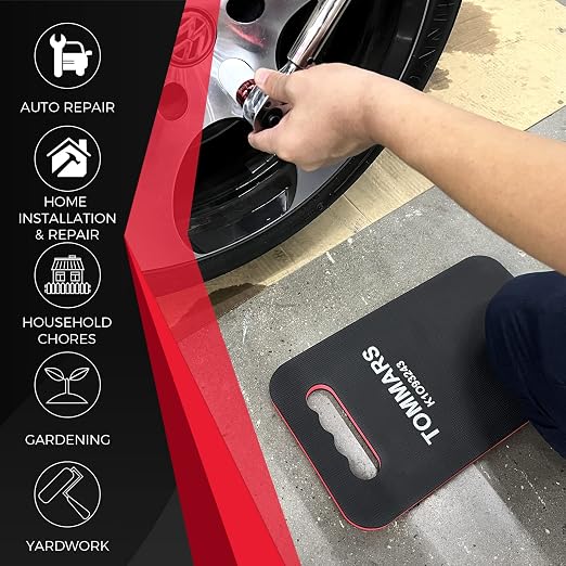TOMMARS 0.9 Inch Thick Mechanic Kneeling Pad, 15.55 x 9.25 Inches - Image 2
