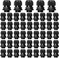 50 Pcs 3/4" NPT Black Adjustable Cable Glands by Wocloer