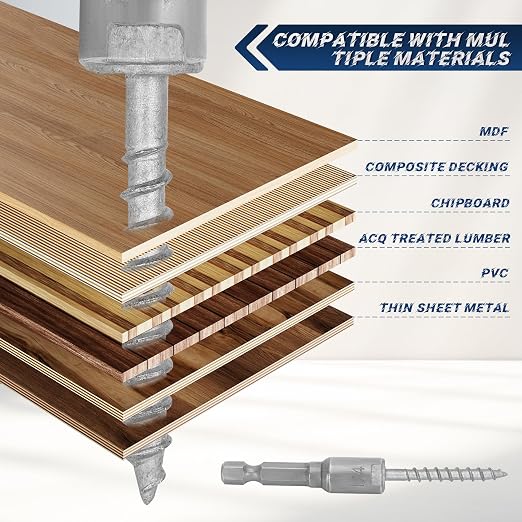 Mech.Galv.#9x-1/2 Joist Hanger Screws-1000 Qty, 9112R1000 Hurricane Screws | - Image 5