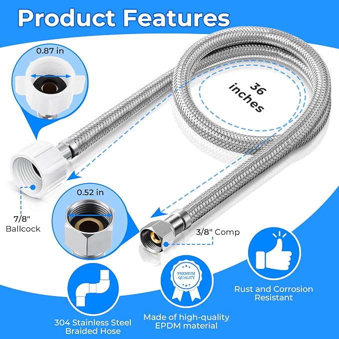 Toilet Valve Replacement Kit - Image 2