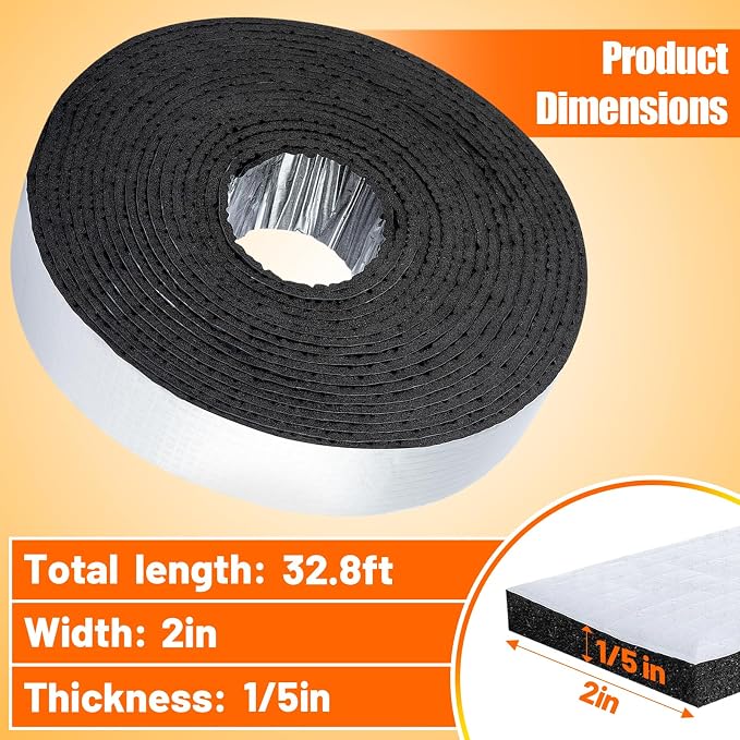 PAMASE 32.8ft Pipe Insulation Tape Wrap - Image 6