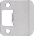 Round Corner Extended Lip Strike, 2-1/4" x 1-3/4", Satin Chrome by StoneHarborHardware