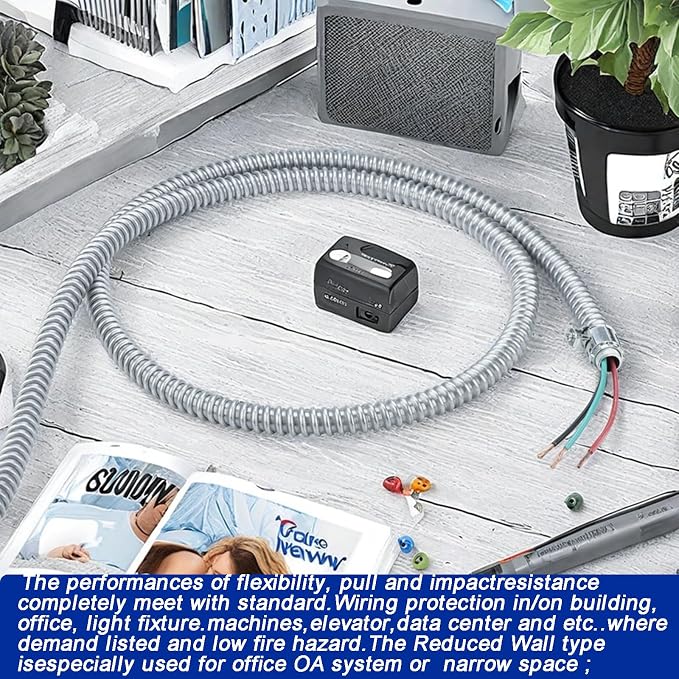 Yariwiz Flexible Steel Electrical Conduit Steel Conduit Kit - Image 5