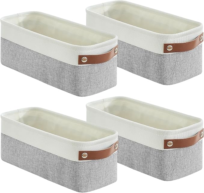 Small Fabric Storage Baskets, Decorative Basket - Image 9