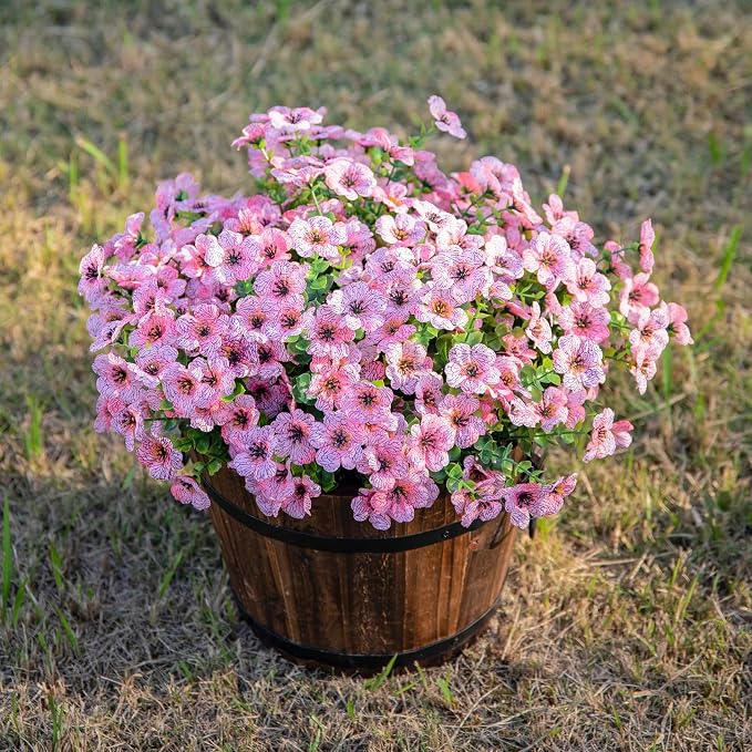 Artificial Flowers for Outdoor Indoor Garden Home Decoration, Faux Flower Daisy - Image 9