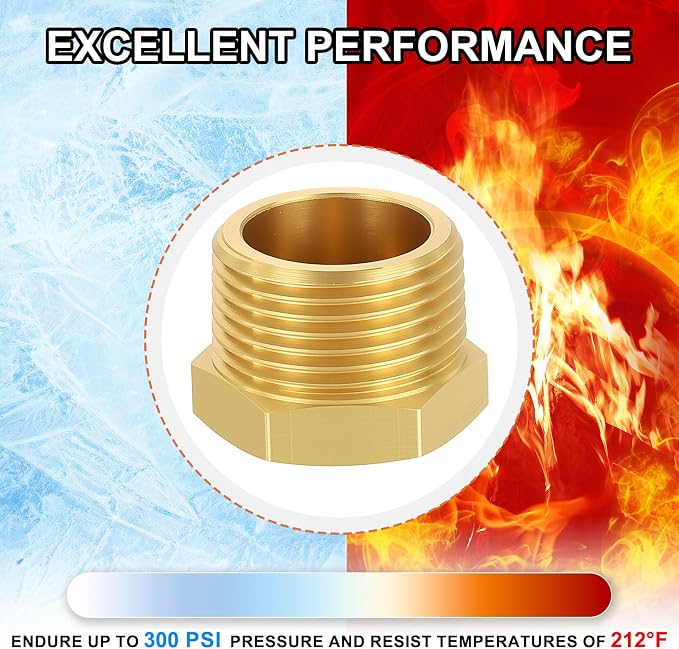 2 Pack Male to FeMale Adapters, Automotive, Fluid Transfer, Home Gardening - Image 5