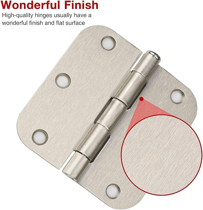 108 Pack Door Hinges Brushed Nickel 3.5 Inch - Image 6