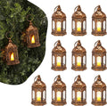 VEVOR 12 Pcs Decorative Candle Lantern, LED Electric Flameless Candle, Plastic by VEVOR