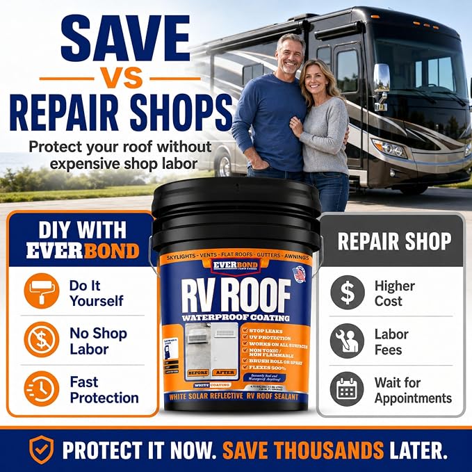 RV Roof Waterproof Sealant - Image 7