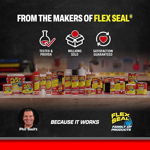 Flex Caulk, Waterproof & Weatherproof Hybrid Polymer Sealant, Baseboards - Image 7