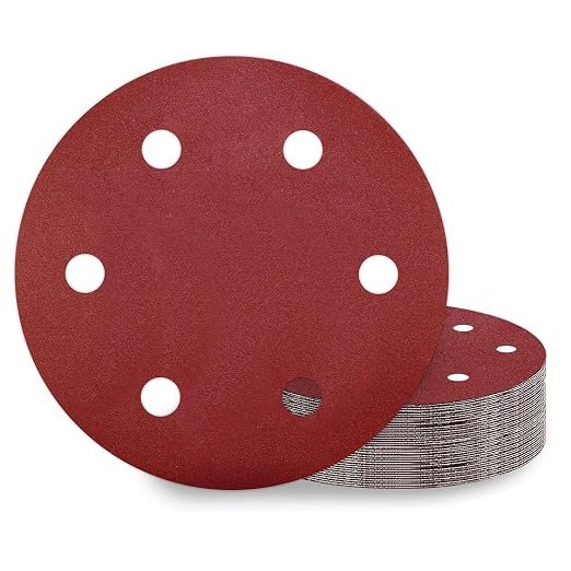 9 Inch Sanding Disc 240 Grit Hook and Loop Sandpaper by Awutzut