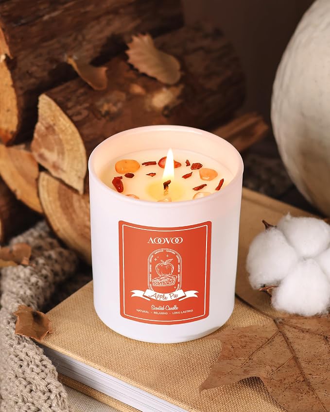 AOOVOO Apple Pie Scented Candles - Image 5