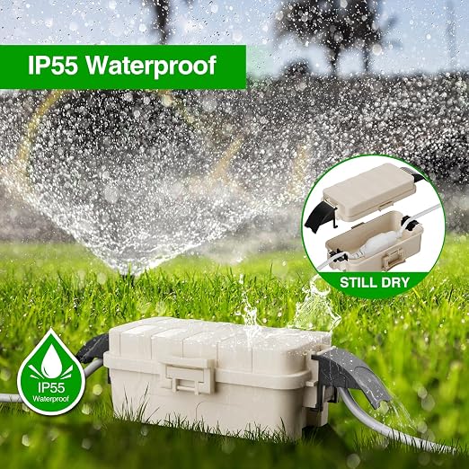 2 Pack IP55 Small Outdoor Electrical Box Waterproof - Image 5
