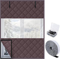 3-Layer Visible Winter Insulated Window Cover, Window Insulation Kit | 63" x by Nkiy+Quen