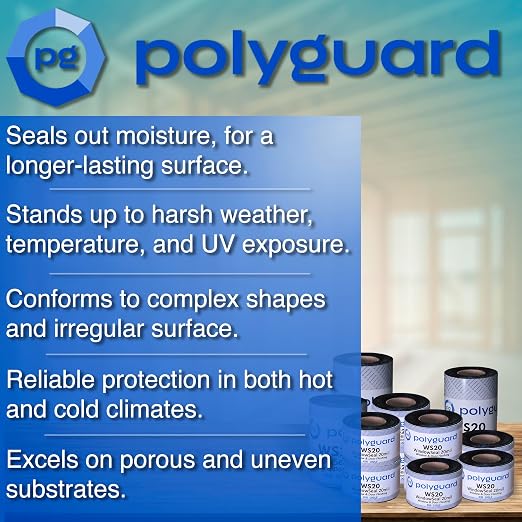 POLYGUARD WindowSeal Window and Door Flashing Tape, 6 in x 100 ft Roll - Image 6