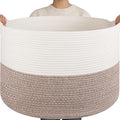 OIAHOMY 115L Extra Large Blanket Basket by MasterofSpaceOptimization