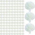 AVIVIHO 105pcs Fake Flowers White Hydrangea Artificial Flowers Bulk Ivory Silk by Aviviho