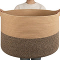 OIAHOMY 90L XXXLarge Blanket Basket by MasterofSpaceOptimization
