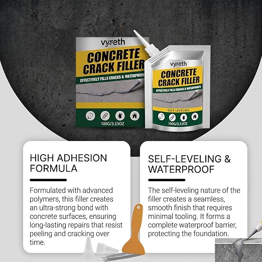 Self Leveling Crack Sealant for Concrete, Self Leveling Waterproof Concrete - Image 3