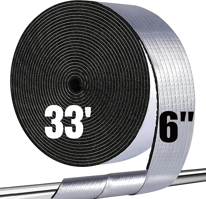 Pipe Insulation Wrap Foam Tube Self Adhesive Heat Tape by EaseInstall