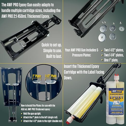 AWF-PRO Thickened, Wood Repair Epoxy Adhesive - Image 7