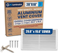 28x18 Aluminum Wall Ceiling Air Return Vent Cover HVAC Rustproof Grille by ACLAMINAIRE