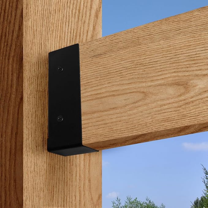 2x6 Joist Hanger 16PCS, Outdoor Trim Concealed-Flange Joist Bracket | Railing - Image 4