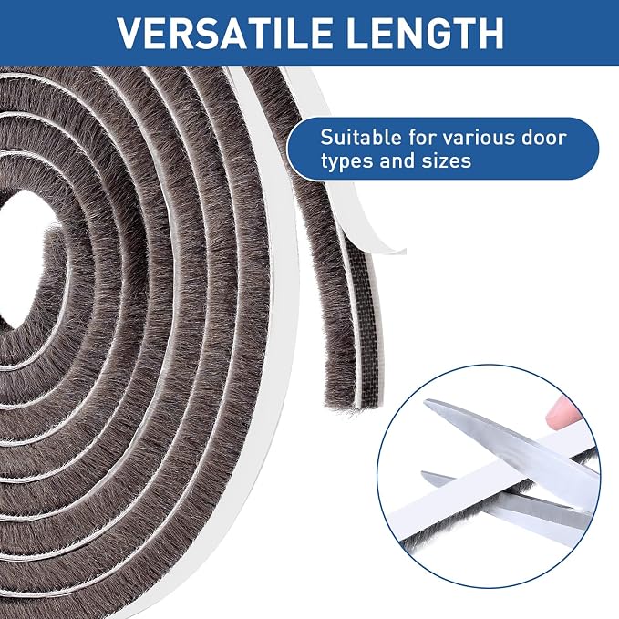 Self-Adhesive Soundproofing Weather Stripping - Image 3