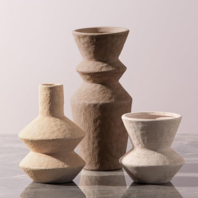 Ceramic Vase Home Table Decor by VanseliaHome