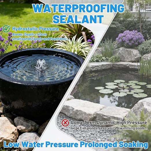 Rubber Liquid Waterproof Sealant, Waterproof Patch Seal Sealer Cloud Gray | - Image 7