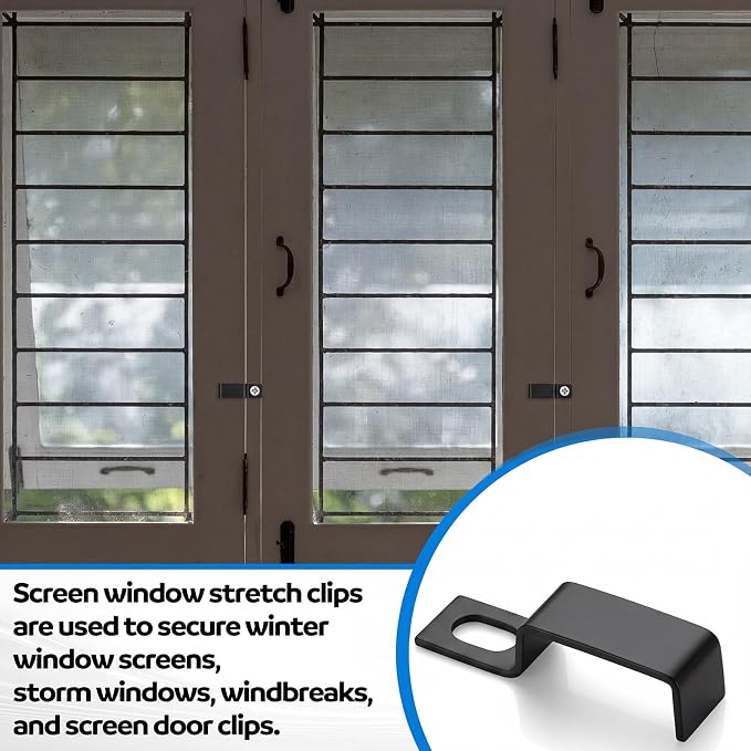 Zonon 24 Pcs Window Screen Clips - Image 5