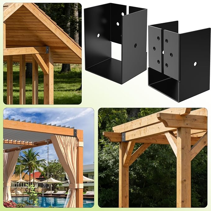 4"x6" Outdoor Concealed Mount Joist Hangers - Image 5