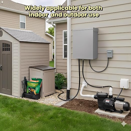 12×10×6" Metal Outdoor Electrical Box, IP66 Waterproof Lockable Enclosure | - Image 5