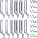 12Pcs A148 Steel Sliding Screen Door Latch Strike, Screen Door Strike Plate | by Nkiy+Quen