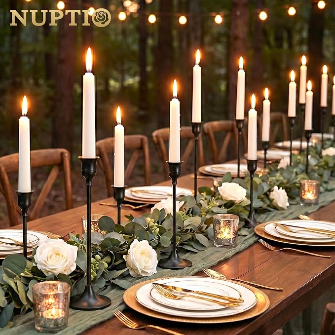 NUPTIO Halloween Candle Holder for Candlestick: Solid Aluminum - Image 2