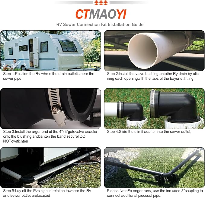 RV PVC Sewer Kit - Image 4