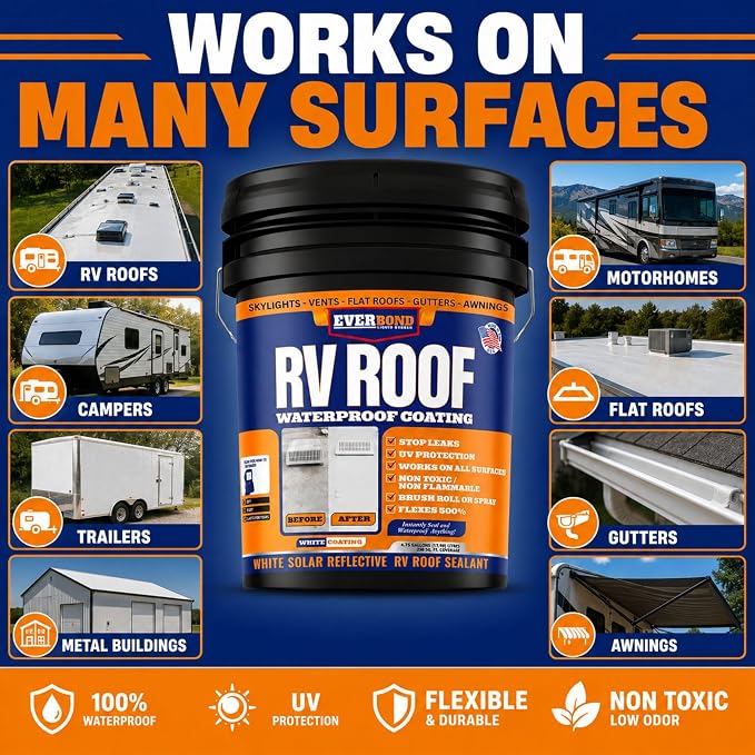 RV Roof Waterproof Sealant - Image 5