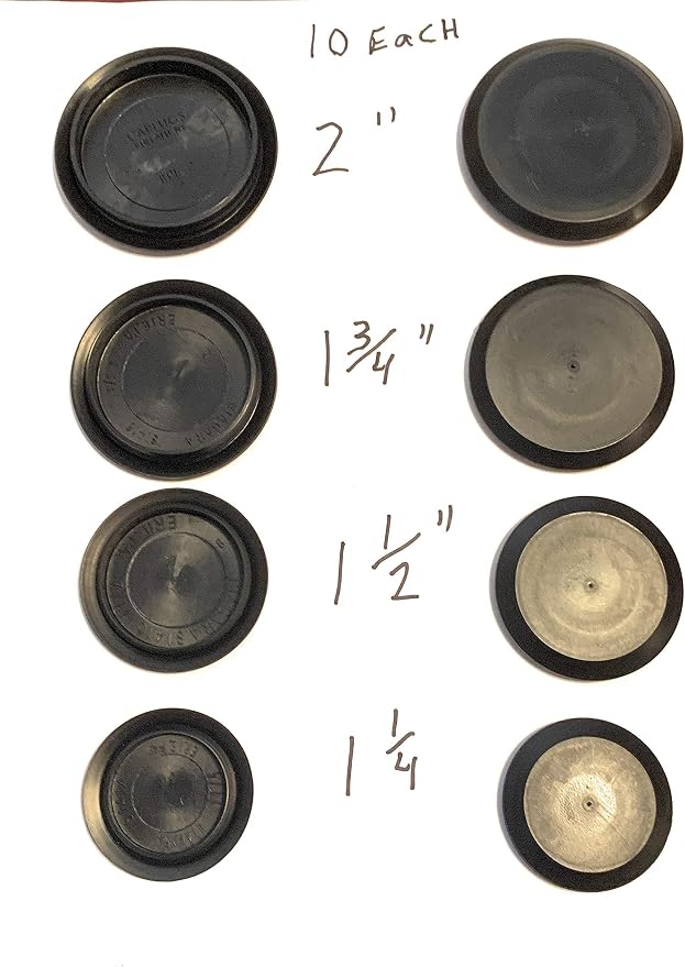CAPLUGS | Flush Mount Black Hole Panel Plugs | Assorted 10 Each - Image 5