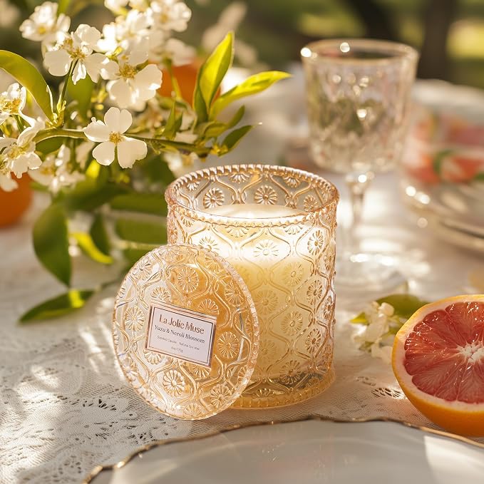 LA JOLIE MUSE Yuzu Neroli Scented Candles - Image 3