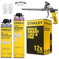Stanley FA190P Subfloor Adhesive Kit – Polyurethane Expanding Foam Construction by STANLEY
