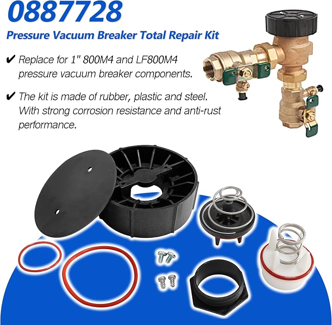 0887728 Pressure Vacuum Breaker Repair Kit Replacement - Image 6
