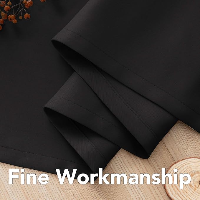 H.VERSAILTEX Blackout Curtains for Bedroom Thermal Insulated Room Darkening - Image 7