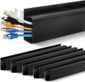 Cable Management Under Desk 94.5in J Channel, ZhiYo Cord Organizer by ZhiYo