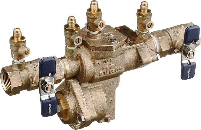 Febco LF860 Reduced Pressure Zone Backflow Preventer, 3/4" Bronze NPT - Image 4
