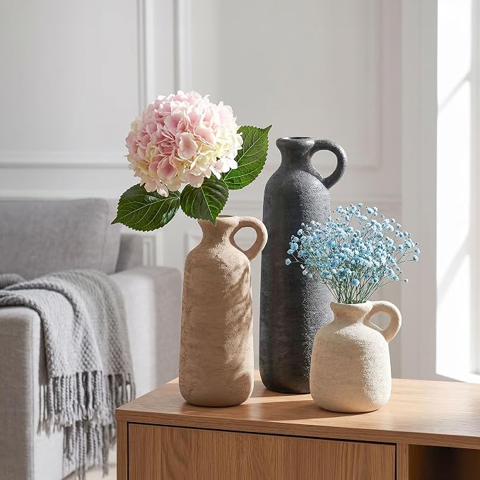 Ceramic Vase Set, Decorative Vases - Image 6