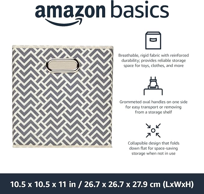 Amazon Basics Collapsible Storage Bins - Image 2