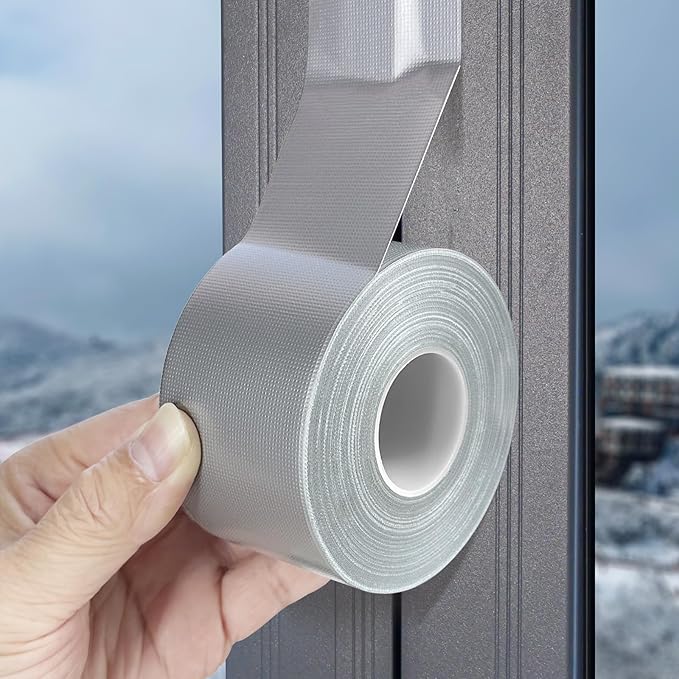 Silver Window Weather Sealing Tape, Window Draft Isolation Sealing Film Tape by Tikfoam