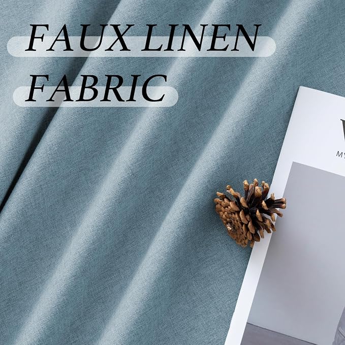 H.VERSAILTEX Room Darkening Curtains 108 inches Long - Image 5