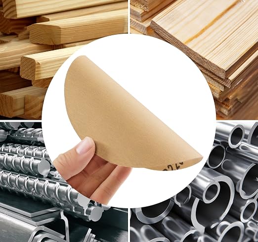 100 PCS PSA Sanding Discs 6 Inch 220 Grit Sticky-Back Sandpaper | Adhesive - Image 5
