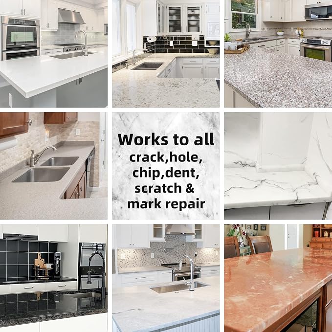 Tile and Granite Repair Kit for Marble Porcelain and Quartz Countertops | - Image 5